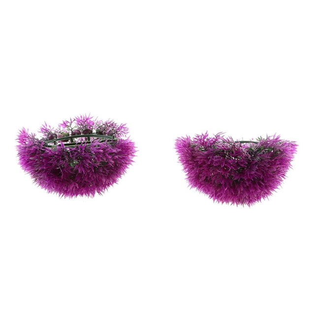 Topiario Artificial Decorativa Jardín Pantalones Decoración para Púrpura 17 Cm DYNWAVEMX Bola artificial del Topiary