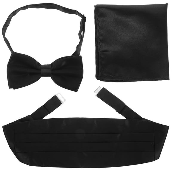 OUNONA Pre-Tied Bow Tie for Men, Formal Wear Accessory Set, Style for Weddings, Parties, and Special Occasions