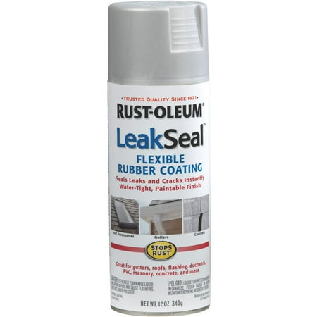 Rust-Oleum Aluminum Leakseal Flexible Rubber Sealant 12 oz. - Case Of: