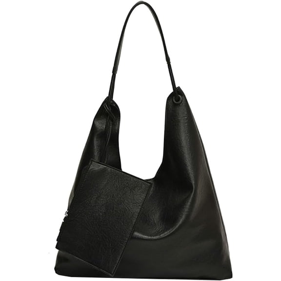 Zhengup Vegan Leather Tote Bags for Women Large Shoulder Purse Soft Handbag Casual Working Top Handle Satchel