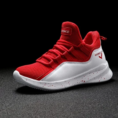 

GEDER-S2 Kids Soft-soled Sneakers Lightweight Breathable Non-slip Running Tennis Sports Athletic Shoes For Boys Girls