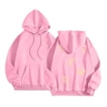 thumbnail image 7 of Women Sweatshirts Women's Casual Hoodie with Ocean Print Pullover for Daily and Wear in Stylish Cozy Comfort Pink 2XL, 7 of 7