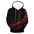 thumbnail image 4 of POROPL Mens Hoodies Graphic Fashion Long Sleeve Sweatshirt with Pockets Print Pullover Tops Casual Fall Outfits, 4 of 6