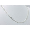 thumbnail image 7 of Mens .925 Sterling Silver Flat Curb Chain Link Necklace 5.2mm - 16 inches #CH618s16, 7 of 7