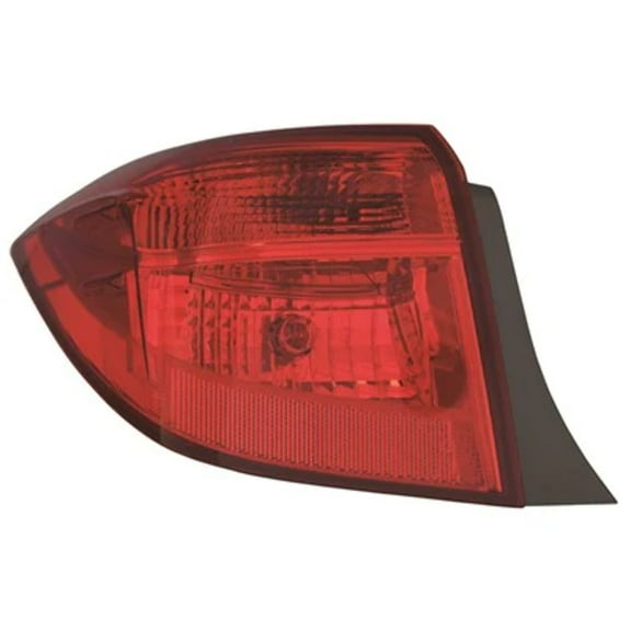 Aftermarket 2017 Toyota Corolla 50th Anniversary Special Edition Sedan 4-Door Aftermarket Driver Side LED Outer Tail Light Assembly 8156002B10
