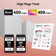 thumbnail image 3 of 245 Ink Compatible with Canon Ink 245 and 246 for Canon 245XL Ink Cartridge (2 Pack), 3 of 8