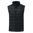 thumbnail image 2 of Men's Cutter & Buck Black Alabama Crimson Tide Evoke Hybrid Eco Softshell Recycled Full-Zip Vest, 2 of 3