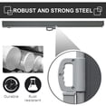 thumbnail image 4 of 118" x 71" Retractable Outdoor Privacy Screen, UV-Resistant Grey Polyester Side Awning with Steel Frame for Patio, Garden, Balcony and Terrace, Wind and Sun Protection, 4 of 7