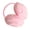 Pink, variant on Naturegr Soft Warm Solid Color Plush Knit Earmuff for Outdoor