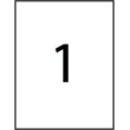 thumbnail image 4 of shiyou-Avery 8.5" x 11" Glossy White Rectangular Labels, 6 Labels per Pack, Permanent, Made in Canada, 4 of 4