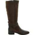 thumbnail image 2 of Naturalizer Womens Rena Suede Riding Knee-High Boots, 2 of 3