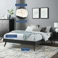 thumbnail image 7 of Modway Margo Full Wood Platform Bed Frame in Black, 7 of 7