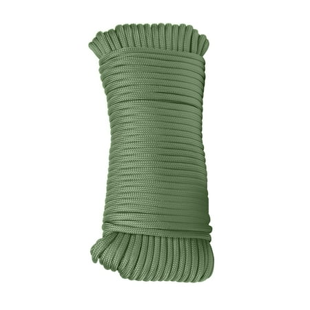 

Climbing Rope 4mm Flexible 9-core Survival Strap Non-slip Portable Outdoor Hiking Rope Green