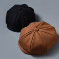 thumbnail image 2 of CoCopeaunts Newsboy Cap for Men 8 Panels Hat Spring Autumn Classic Octagonal Hat Flat Caps Women Beret Hats for Women, 2 of 6