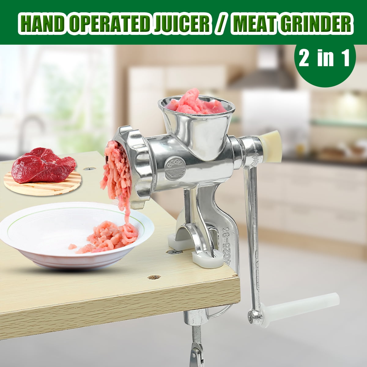 hand crank meat slicer home use