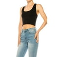 thumbnail image 2 of Women's Seamless Crop Racerback Tank Top 3-Pack, 2 of 7