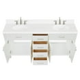 thumbnail image 7 of Ariel H072dcqovo Bristol 72" Free Standing Double Basin Vanity Set - White, 7 of 7