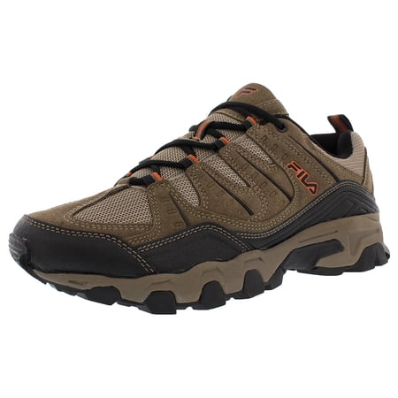 Fila Men's Outdoor Midland Running Shoes (Brown/Orange, 10.5)