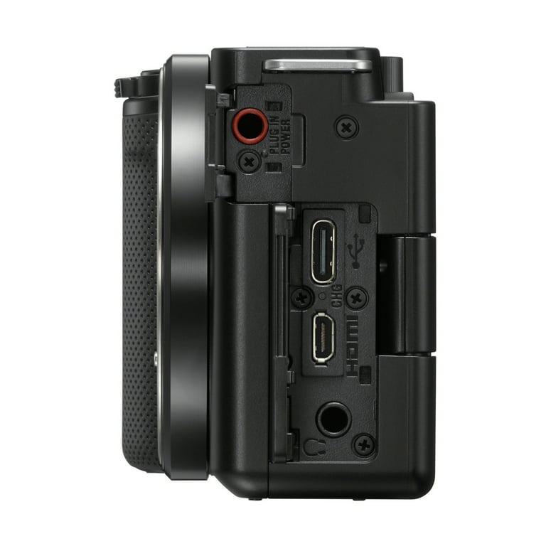 Sony Alpha ZV-E10 APS-C (Black) with 11mm F1.8 Lens and Content