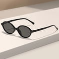 thumbnail image 6 of Fashion Small Frame Travel UV400 Protection Eyeglasses Oval Sunglasses Shades Small Round Sunglasses 8, 6 of 8