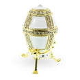 thumbnail image 5 of 1890 Danish Palaces Royal Imperial Easter Egg in White, 5 of 7