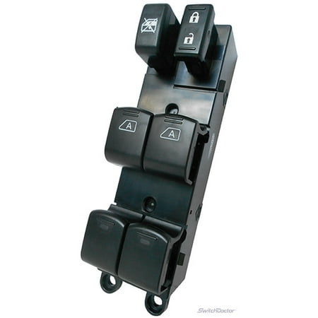 - Nissan Titan Crew Cab Master Power Window Switch 2004-2012 (2004 2005 2006 2007 2008 2009 2010 2011 2012) (electric control panel lock button auto driver passenger door)