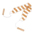 thumbnail image 4 of Wood Back Roller, Body Sculpting Trigger Point Wood Back Massage Roller Relax Lymphatic Drainage For Neck ANGGREK Otros, 4 of 8