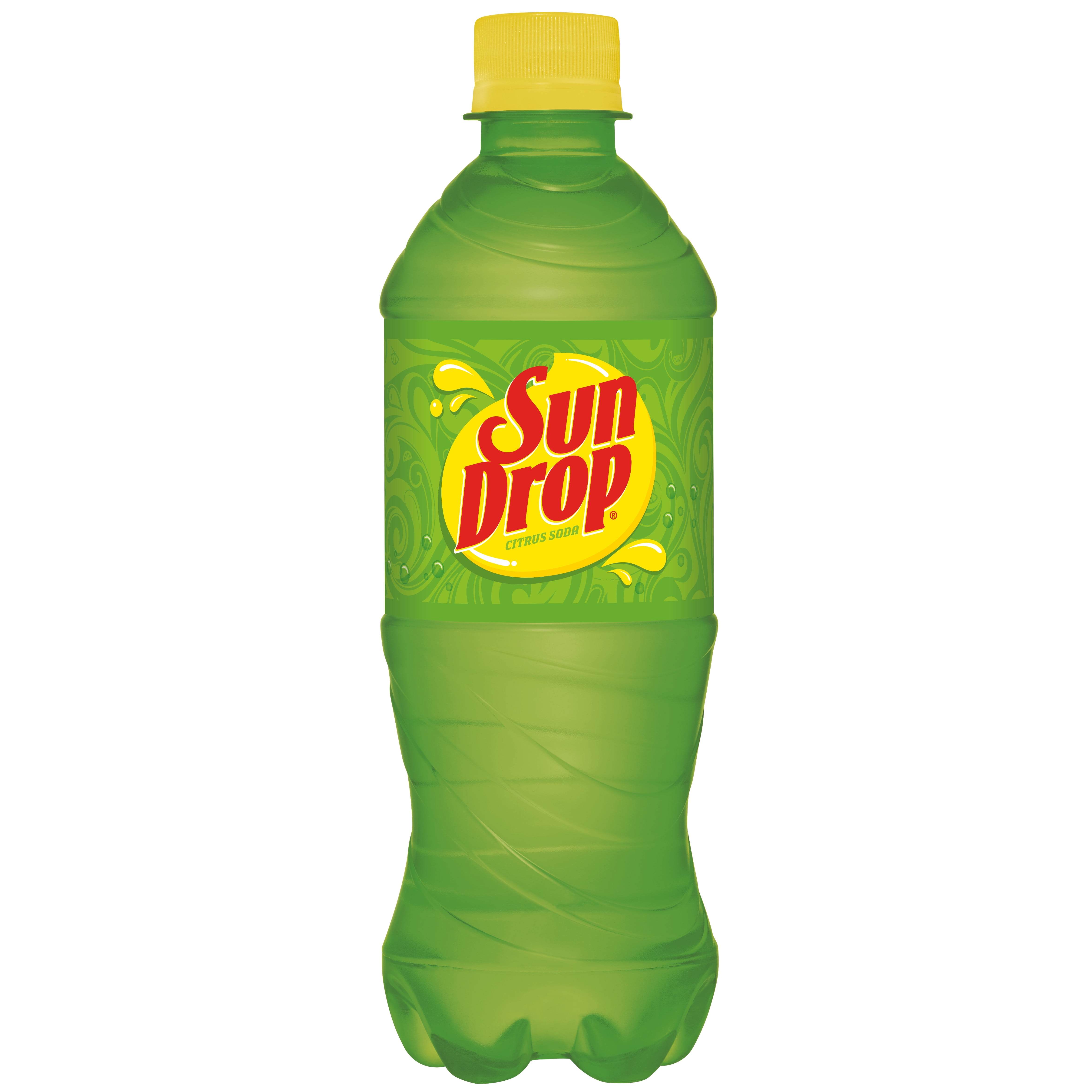 Sun Drop Citrus Soda, 16 fl oz bottle