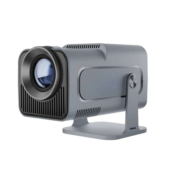 Proyector Hy320 Hd 4k 1080p Android 11 Wifi 390 Lab.G,Gris