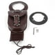 thumbnail image 1 of Bolsa de depósito para motocicleta de cuero artificial impermeable marrón de repuesto para Benelli Leoncino 500 BJ500, 1 of 14