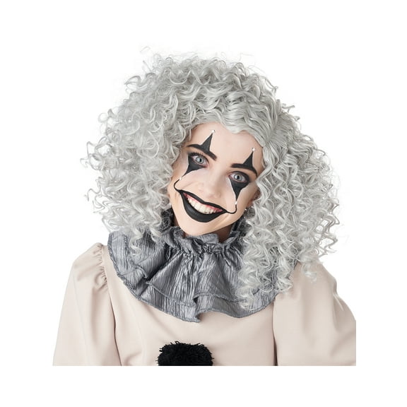 California Costumes Gray Corkscrew Clown Wig Costume Accessory