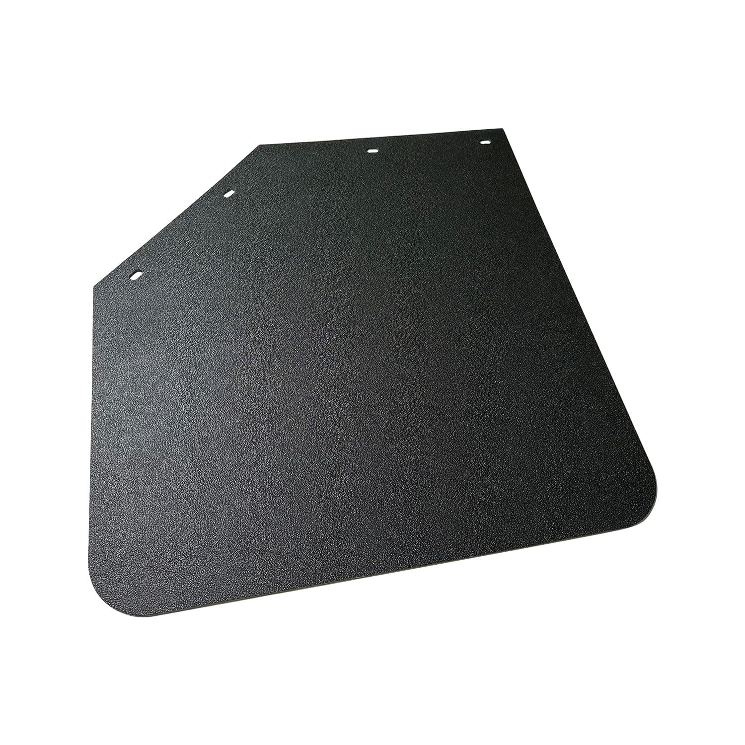 BST BSSP 2pcs New Universal Mud Flap Heavy Duty Polymer Angled Fit for Semi-Truck Splash Guard Mudflap 24 * 24" Black Semi Truck Tractors Trailer Mudguards