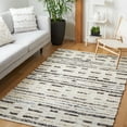 thumbnail image 2 of SAFAVIEH Manhattan Ronald Geometric Area Rug, Ivory/Dark Brown, 5' x 8', 2 of 8