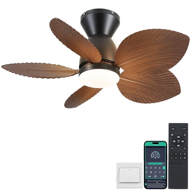 Ventilador de techo Kviflon Low Profile con luces y mando a distancia 3