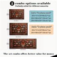 thumbnail image 3 of Kitchen Rugs Sets of 3 Non Slip Washable Kitchen Mats for Floor, Waterproof Kitchen Runner Rug, Floor Mat Carpet for Entryway, Laundry, Sink, Hallway, Bathroom, 3 of 12