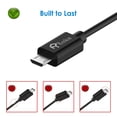 thumbnail image 5 of Micro USB Cable, Rankie 3-Pack 3ft Premium Micro USB Cable High Speed USB 2.0 A Male to Micro B Sync and Charging Cables for Samsung, HTC, Motorola, Nokia, Android, and More, 5 of 6