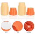 thumbnail image 2 of AURARMLET 4Pcs Anti Shake Fixer Bedside Stabilizer Adjustable Design Wall Protection PP Material Wood Color, 2 of 4