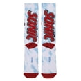 thumbnail image 4 of Sonic The Hedgehog I'm Outta Here Adult Tie-Dye Athletic Crew Socks, 4 of 6