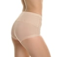 thumbnail image 3 of Angelina Cotton High Waist Briefs with Light Control Mesh Waist (6-Pack), 3 of 6