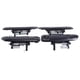 thumbnail image 1 of 4Pcs Exterior Outside Door Handles Set Black New 2002-2008 for City JAZZ FIT, 1 of 5