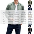 thumbnail image 4 of JPVDPA Men's Bomber Jacket 2026 Fashion Lightweight Windbreaker Spring Fall Casual Jackets for Men Black XL, 4 of 9