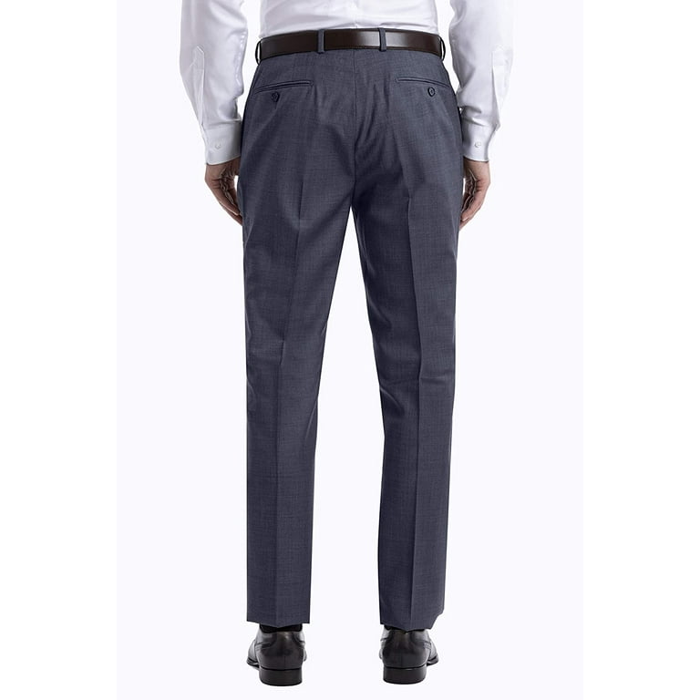 Calvin klein gray store sharkskin slim fit suit