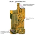 thumbnail image 4 of DistinctInk Custom SKIN / DECAL compatible with OtterBox Commuter for iPhone 11 (6.1" Screen) - Yellow Circuit Board Image - Printed Circuit Board Image, 4 of 5