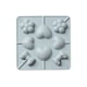 thumbnail image 1 of Xihbxyly Molde de Corazón para Pastel, Silicona Flexible, Apto para Microondas y Congelador, Superficie Antiadherente, Práctico Utensilio para Hornear, Fácil de Limpiar, Azul, 15,2 X 14,8 X 1,5 Cm, M, 1 of 2