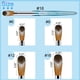 thumbnail image 3 of Set de cepillos de uñas Shine Chance Kolinsky Hair, 4 unidades, para mujer, 3 of 7