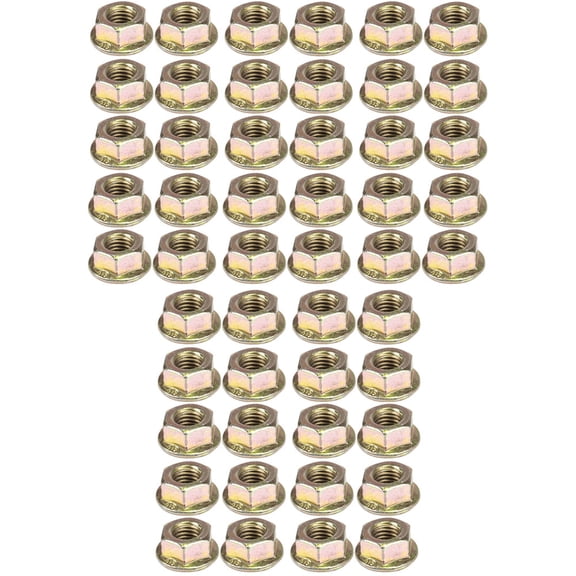 John Deere 14M7298 50-Pack M8 Flange Nuts Z225 Z950 L100 LT150 L280 X500 X720