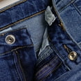 thumbnail image 6 of Kidscool Space Kids Ripped Fashion Elastic Band Inside Patched Slim Jeans,Blue,4-5 Years, 6 of 6