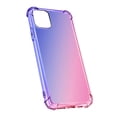 thumbnail image 2 of figatia Back Cover TPU Bumper Shockproof Anti-Scratch Schutzhülle for - for Iphone11 blue and pink, as described for Iphone11 Blue Pink, 2 of 6
