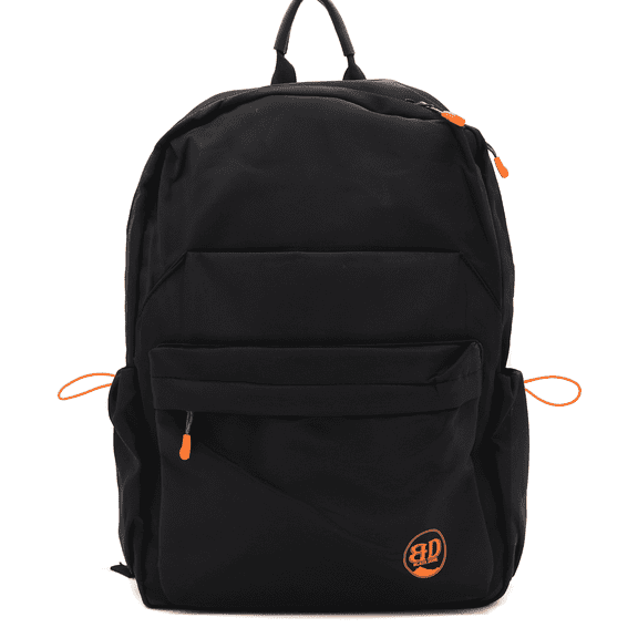 Black Dune Unisex Laptop USB Pockets Backpack, Black