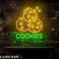 thumbnail image 3 of Glowneon Cookies Shop Neon Wall Decor, Cookie Wall Art, Bakery Decor, 3 of 5